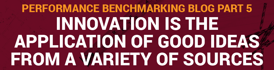 Performance Benchmarking Blog Part 5: Innovation is the application of good ideas from a variety of sources