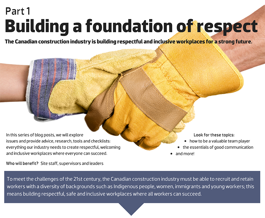 BuildForce Canada blog: Part 1 Building a foundation of respect