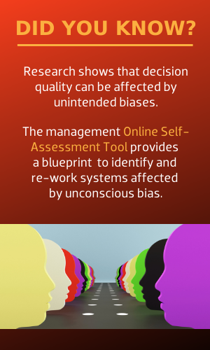 Research shows decision quality can be affected by unintended bias.