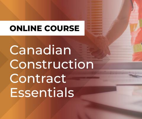 Canadian Construction Contract Essentials Facebook banner 940x788