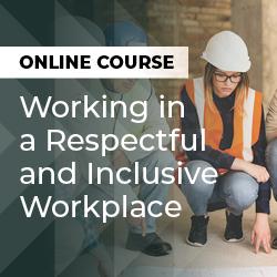 Working in a Respectful and Inclusive Workplace ad banner 250x250
