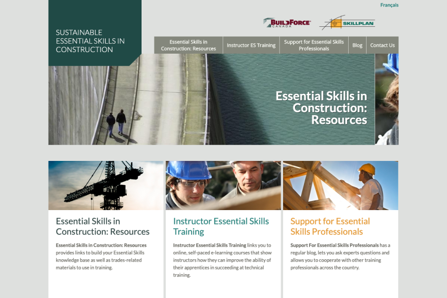 Construction Essential Skills Website Thumbnail