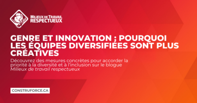Genre et innovation : pourquoi les équipes diversifiées sont plus créatives